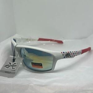 XLoop Patriotic Sunglasses – Mirrored Lens, UV Protection, Red White & Blue Star